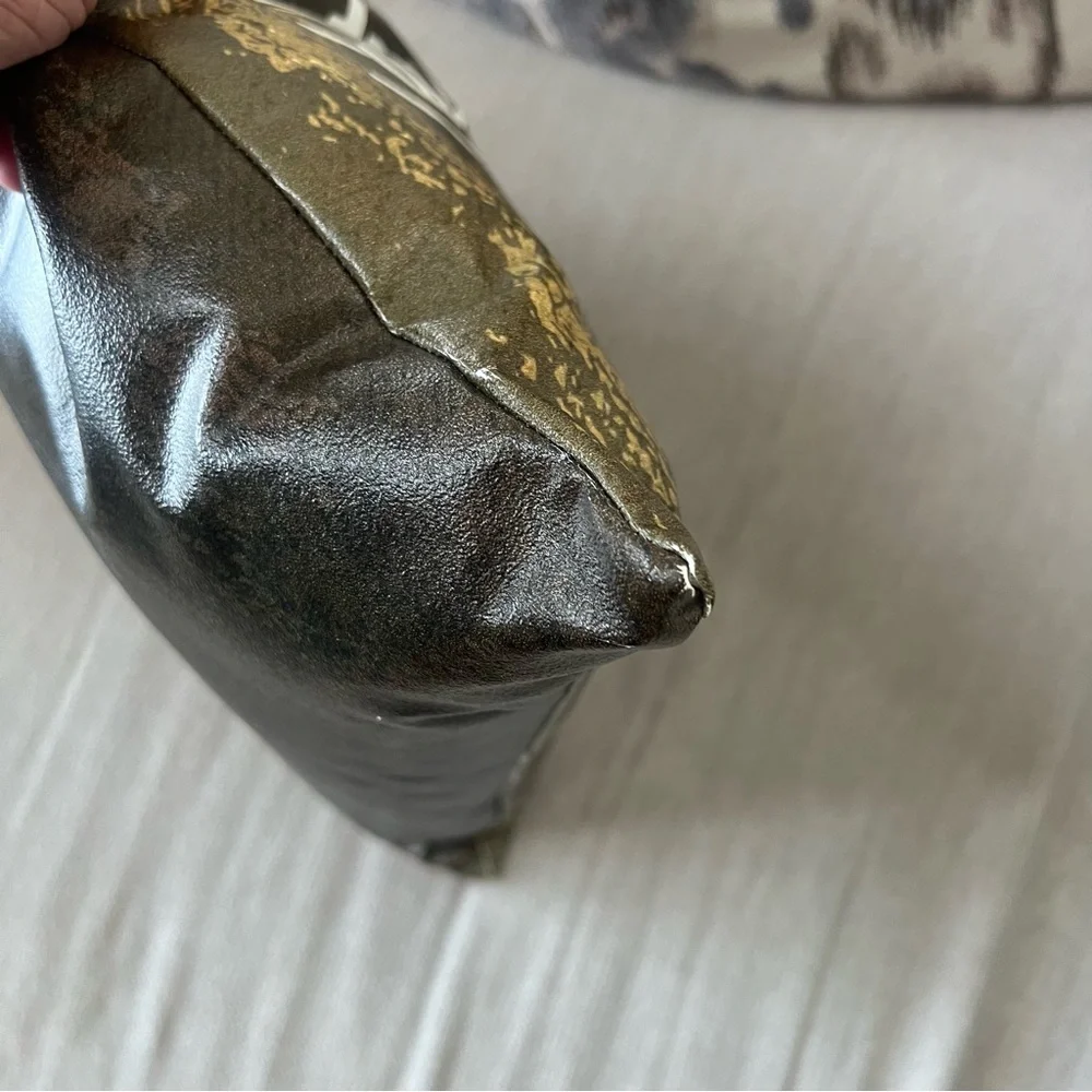 Harley Davidson Vinyl Pillow with removable case